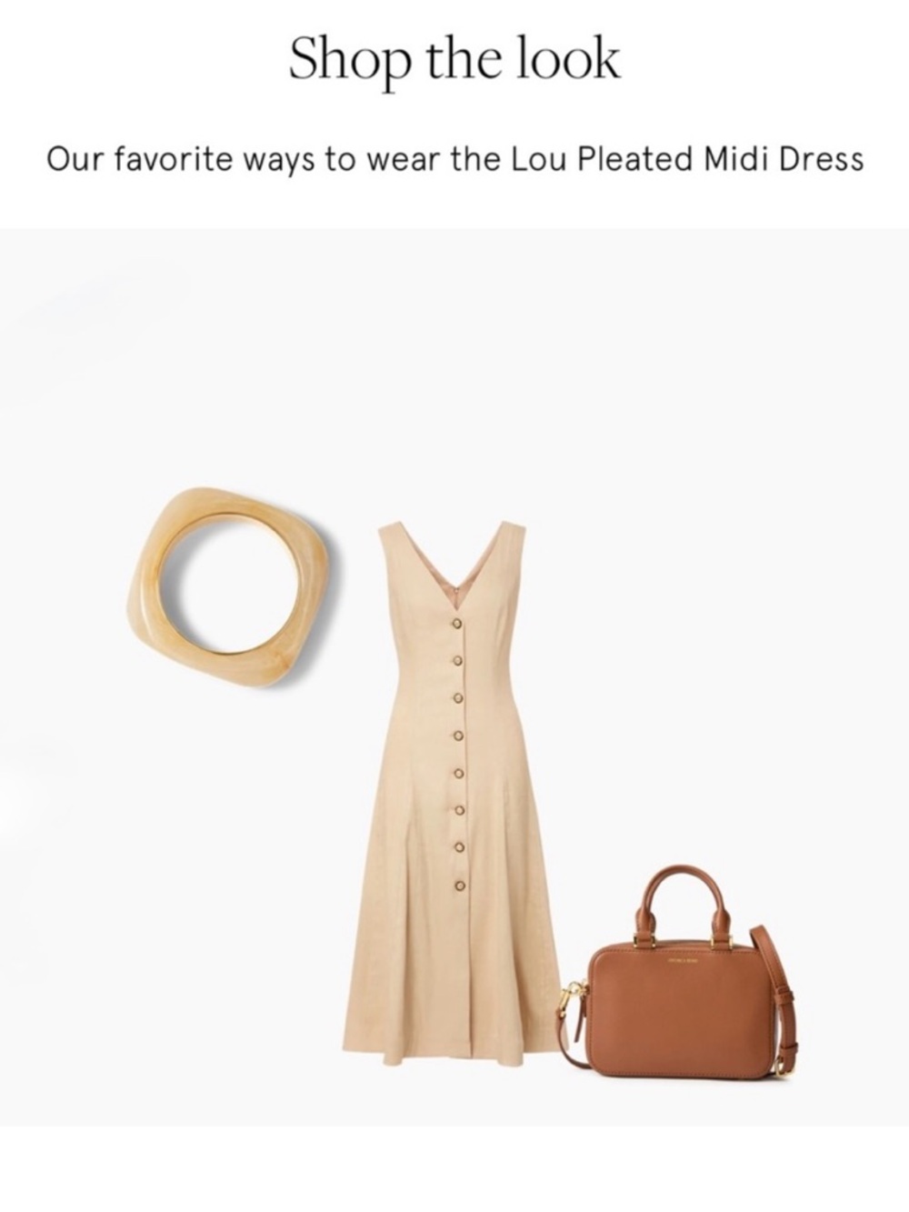 Veronica Beard Lou Pleated Midi Dress - Picture 9 of 15